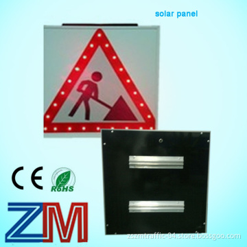 Aluminum LED Solar Safety Assist Sign / Directional Road Sign / Solar Construction Sign / Solar Road Sign